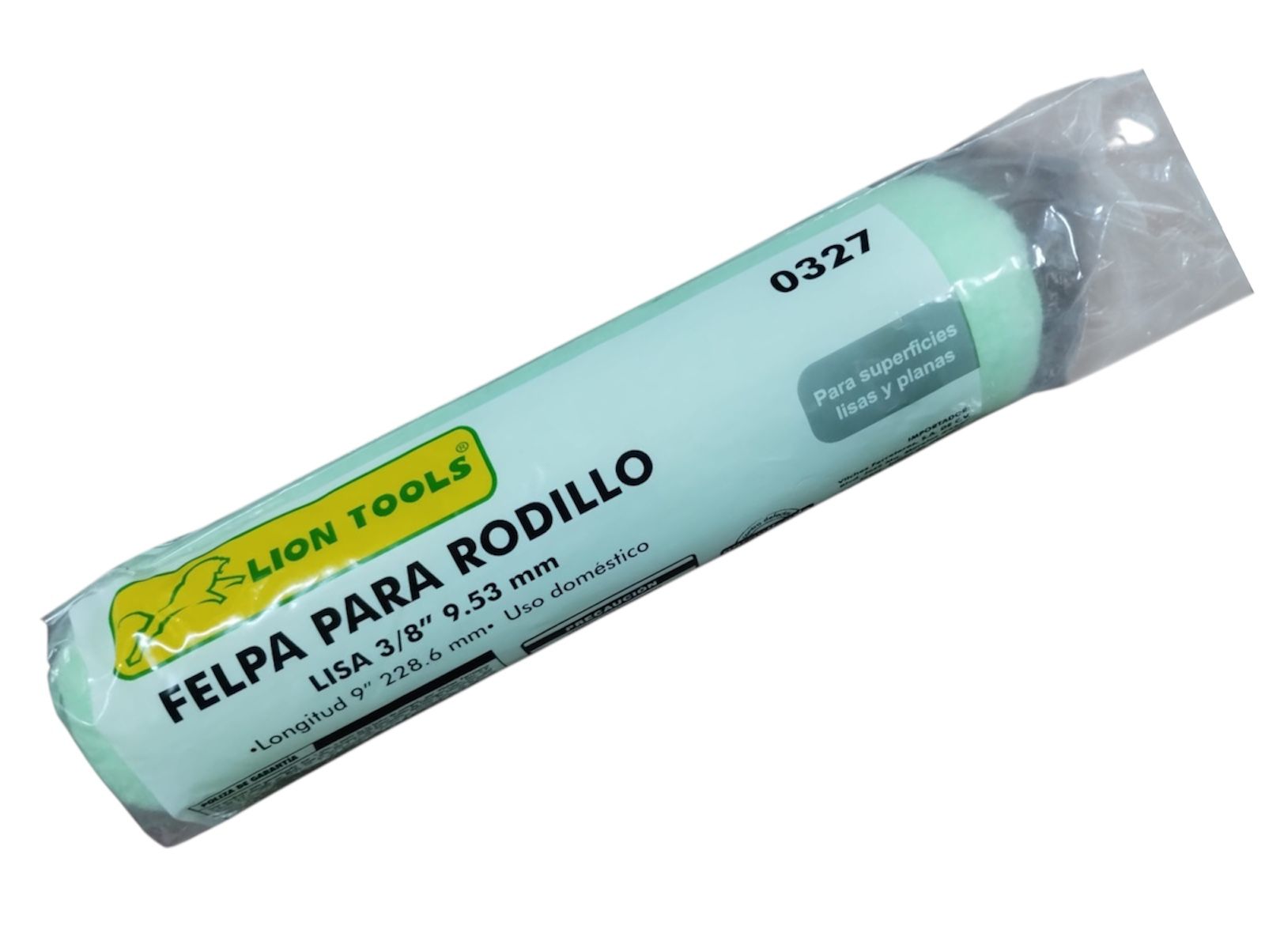 Felpa Para Rodillo Liso 3/8 X 9